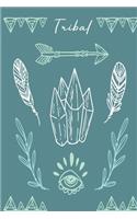 Composition Line Notebook Tribal