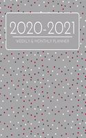 2020-2021 Weekly & Monthly Planner