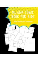 Blank Comic Book For Kids With Variety Of Templates: Blank Comic Drawing Book - Paper Size 7.5" x 9.25"