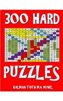 300 Hard Puzzles: Challenging Large Print Word Search Puzzles