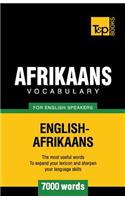 Afrikaans vocabulary for English speakers - 7000 words