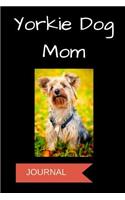 Yorkie Dog Mom Journal