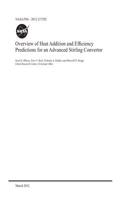 Overview of Heat Addition and Efficiency Predictions for an Advanced Stirling Convertor