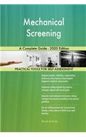 Mechanical Screening A Complete Guide - 2020 Edition