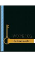 Fish Stringer Assembler Work Log: Work Journal, Work Diary, Log - 131 pages, 8.5 x 11 inches