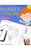 Number Tracing Book for Preschoolers