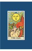 The Sun: 120 Blank Lined Pages, 6 X 9 College Ruled Notebook, The Sun Tarot Card Journal, Diary, Notebook (Tarot Card Notebooks)(Tarot Card Notebooks - Traditional Design)