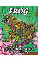 Frog Coloring Book for Adults
