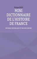 Mini dictionnaire de l'histoire de France