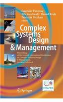Complex Systems Design & Management