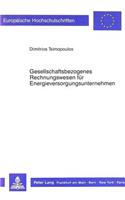 Gesellschaftsbezogenes Rechnungswesen fuer Energieversorgungsunternehmen