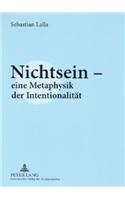 Nichtsein - eine Metaphysik der Intentionalitaet