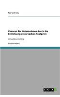 Chancen für Unternehmen durch die Einführung eines Carbon Footprint