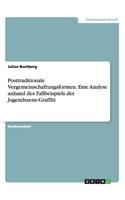 Posttraditionale Vergemeinschaftungsformen. Eine Analyse anhand des Fallbeispiels der Jugendszene-Graffiti
