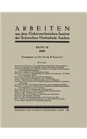 Arbeiten aus dem Elektrotechnischen Institut der Technischen Hochschule Aachen