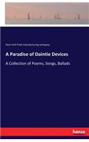 A Paradise of Daintie Devices