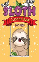 Sloth Coloring Book for Kids