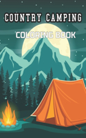 Country Camping Coloring Book