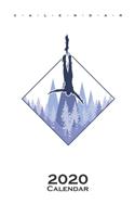 Bungee Jumping Logo Calendar 2020