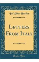 Letters from Italy (Classic Reprint)