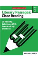 Literary Passages: Close Reading: Grade 1