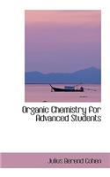 Organic Chemistry for Advanced Students