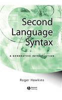 Second Language Syntax: A Generative Introduction