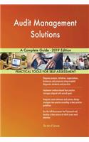 Audit Management Solutions A Complete Guide - 2019 Edition