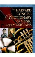 The Harvard Concise Dictionary of Music and Musicians