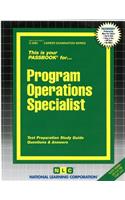Program Operations Specialist: Passbooks Study Guide