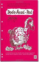 Dodo Acad-Pad Desk Diary 2015 - 2016 Week to View Academic Mid Year Diary: A Combined Mid-Year Diary-Doodle-Memo-Message-Engagement-Calendar-Book for Students, Teachers and Scholars