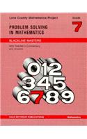 Problem Solving in Mathematics. Grade 7