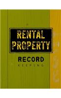 Rental Property Record Keeping: Log Books, Notebooks