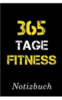 365 Tage Fitness Notizbuch
