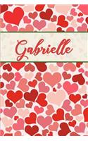 Gabrielle: Petit Journal Intime de Poche de Taille Moyenne pour Gabrielle ou Carnet de Notes Personnel pour Mamans, Femmes et Filles qui s'appellent Nathalie. 