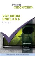 Cambridge Checkpoints Vce Media Units 3 and 4 2012-2017