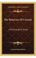 Behavior of Crowds