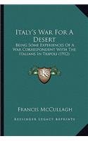 Italy's War For A Desert