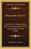 History Of Texas V1