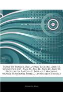 Articles on Tanks of France, Including: Leclerc, Amx-13, Schneider Ca1, Amx-30, Arl 44, Amx-40, Amx 50, Frot-Laffly Landship, Boirault Machine, Mobile Personnel Shield, Levavasseur Project
