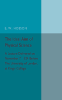 Ideal Aim of Physical Science
