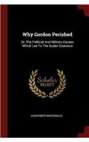 Why Gordon Perished