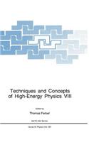 Techniques and Concepts of High-Energy Physics VIII