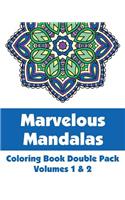 Marvelous Mandalas Coloring Book Double Pack (Volumes 1 & 2): (Art-Filled Fun Coloring Books)