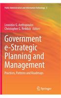 Government E-Strategic Planning and Management