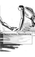 Sketching Notebook with 400 Blank Pages