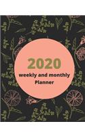 2020 Weekly and Monthly Planner