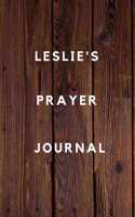 Leslie's Prayer Journal