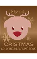 My 1st Christmas coloring & learning book