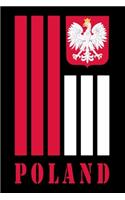 Polen Flaggen Notizbuch